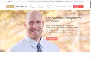 Herner Chiropractic website