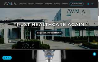 AVALA Physical & Hand Therapy - Covington West website