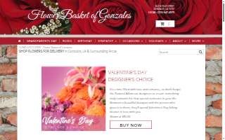 Flower Basket of Gonzales website