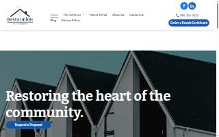 Restoration Property Management website
