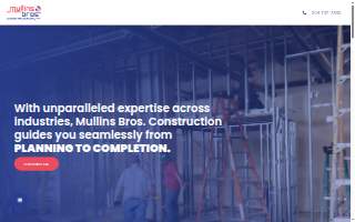 Mullins Brothers Construction website