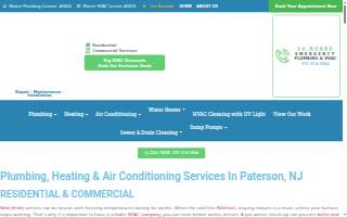 Eco Plumbing Heating & Air Conditioning website