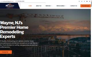 Hi Quality contracting LLC website