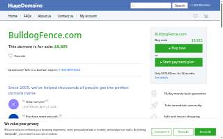 BullDog Fence of Lafayette website