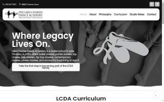 Lake Charles Dance Academy website