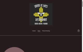 Santa Fe Bees Restaurant website