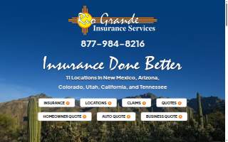 Rio Grande Insurance Services website