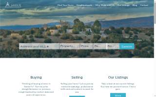 Santa Fe Real Estate Consultants website