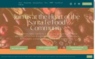 Open Kitchen Santa Fe website