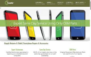 iSupply Phone & Computer Repair website