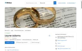 Layne M. Adams website