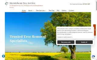 McCutcheon Tree Service website