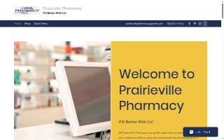 Prairieville Pharmacy website