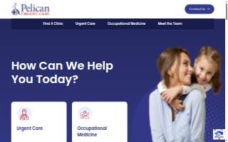 Pelican Urgent Care - West End website