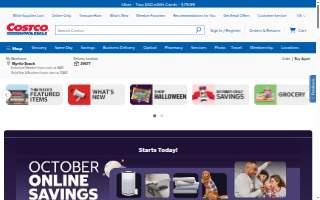 Costco Tire Service Center of Lone Tree website