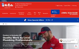 Mr. Rooter Plumbing of Rochester website