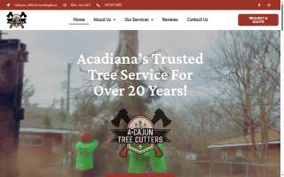 A Cajun Tree Cutters website