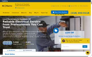 Mr. Electric of Cleveland website