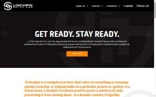 Linchpin Solutions website