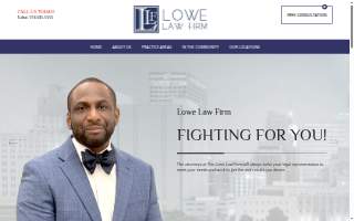 Lowe Law Offices website