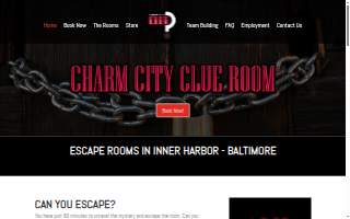 Charm City Clue Room website