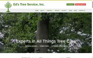Ed's Tree Service website
