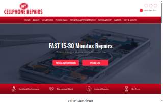 My Cellphone Repairs of Harrisburg website