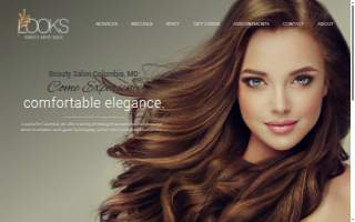 Looks nail spa website