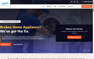 ABD Appliance website