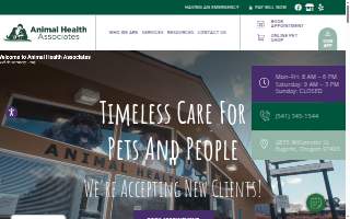 Animal Health Associates website