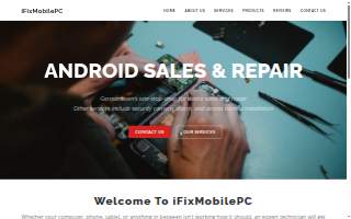iFixMobilePC of Damascus website