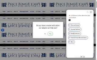 Price Benowitz Accident Injury Lawyers, LLP website