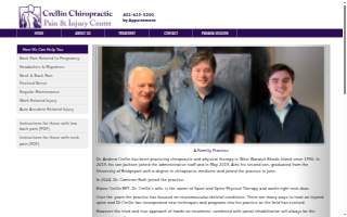 Crellin Chiropractic Pain and Injury Center website