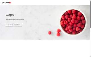 Safeway Pharmacy website