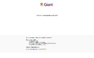 Giant Pharmacy website