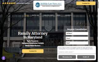 Sybblis Law Firm LLC website