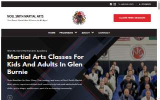Noel Smith Brazilian Jiu Jitsu & Fitness website