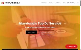 Maryland's DJ website