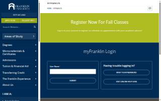 Franklin Township Chapel website