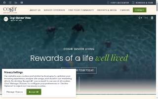 Cogir Of Potomac website