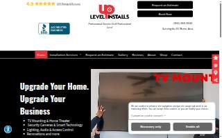 Level Up Installs of Oxon Hill website
