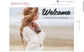 Airbrush Tans by Holly website