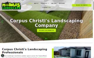 Morales Landscape website