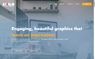 Amen Graphics & Printing website