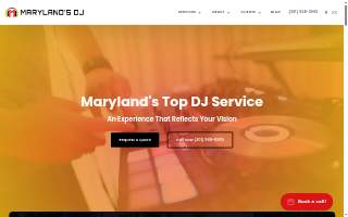 Maryland's DJ website