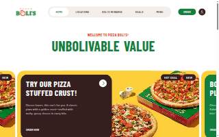 Pizza Boli's website