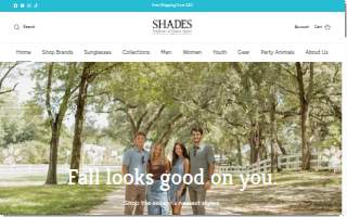 Shades Hair & Co. website