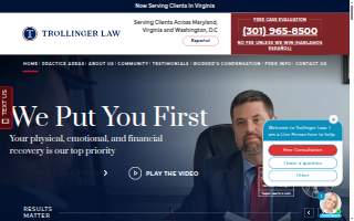 Trollinger Law LLC website