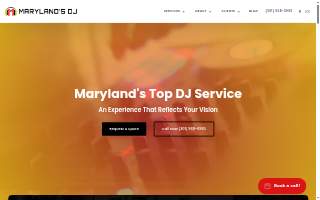 Maryland's DJ website