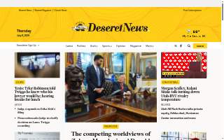 Deseret Landscaping website